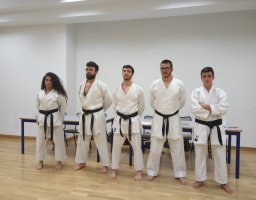 Examen Karate cinturón marrón